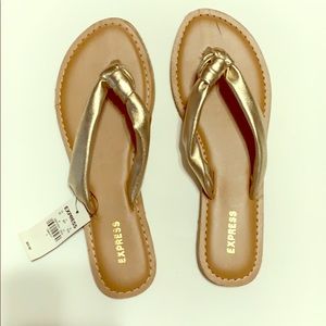 Express Shoes - Express flip flops NWT size 8 Express Shoes - Express flip flops NWT size 8